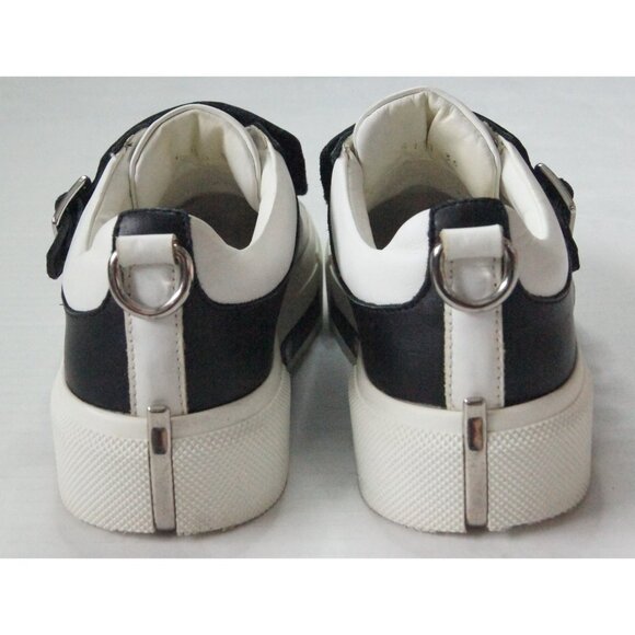 Alexander McQueen White Leather Sneakers - Picture 3 of 16